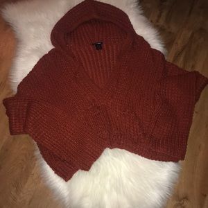 Fashion Nova Plus cropped chunky knit sweater 3X